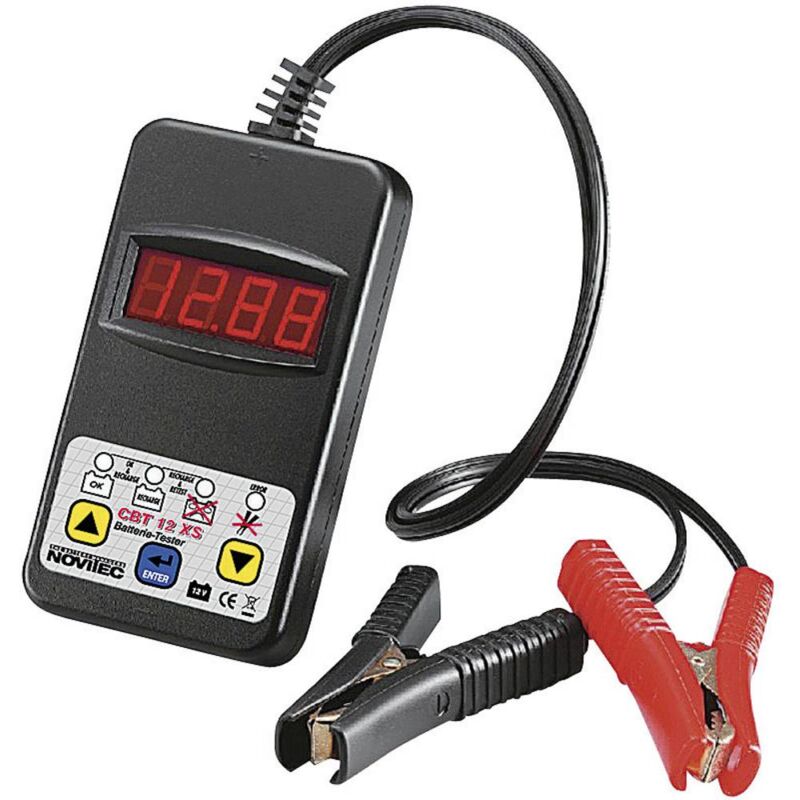 foto del prodotto cbt12xs tester batteria per auto 120 mm x 70 mm x 20 mm novitec