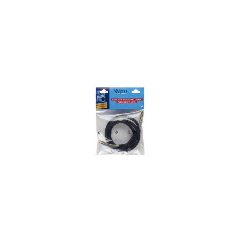 foto del prodotto ccb340 h05 rrf 3g4 cavo senza socket per dispositivi di cottura pi bassi 5750 watt wpro