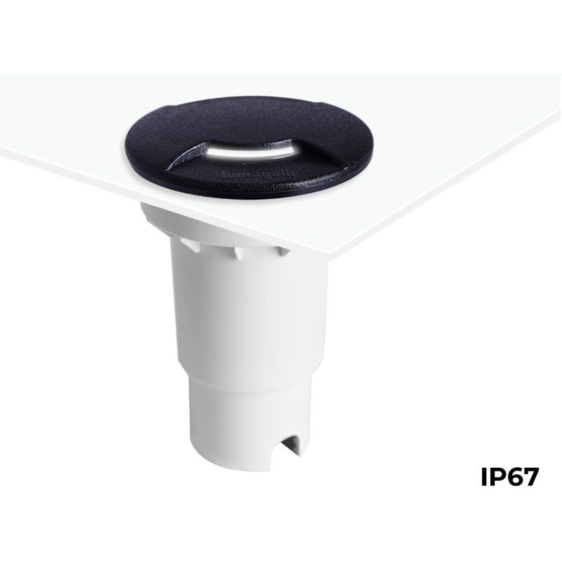 foto del prodotto ceci 90 2l gu10 3,5w faretto da incasso a led per fumagalli