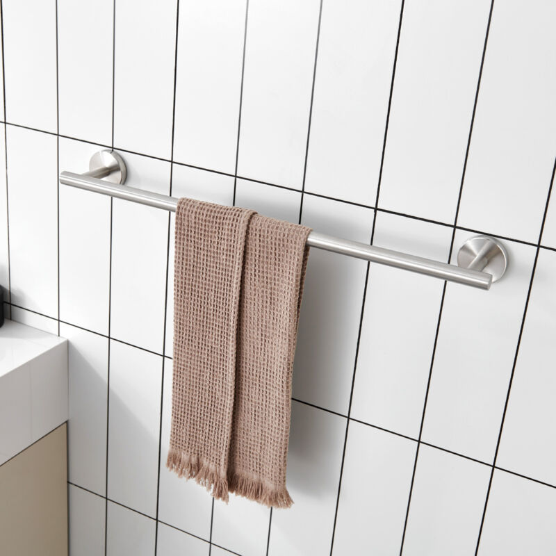 foto del prodotto cecipa max porta asciugamani da bagno porta asciugamani da bagno in acciaio inossidabile 304 spazzolato porta asciugamani unipolare adatto per il