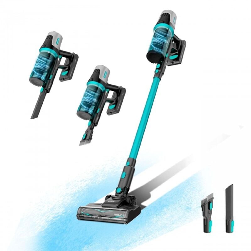 foto del prodotto cecotec aspirapolvere verticale a batteria conga rockstar 1500 horizon genesis xl