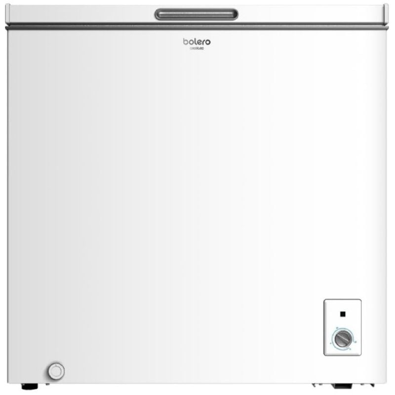 foto del prodotto cecotec bolero coolmarket chest horizontal freezer 199 white e, capacità 199 l, modalità inverter plus, dual fuction, congelamento rapido, cestello