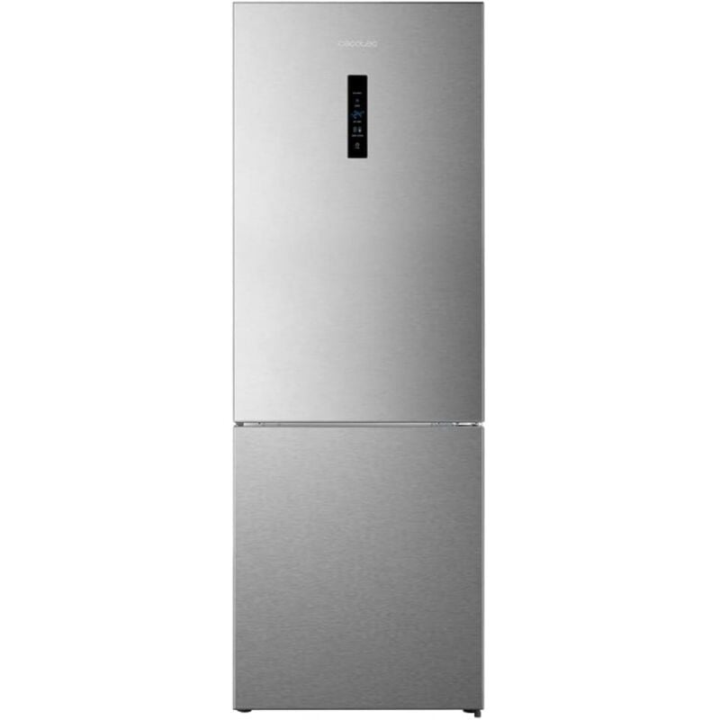 foto del prodotto cecotec bolero coolmarket combi 495 inox e. 495 l, altezza 200 cm e larghezza 70 cm, basso consumo energetico, sistema a flusso d aria multiplo,