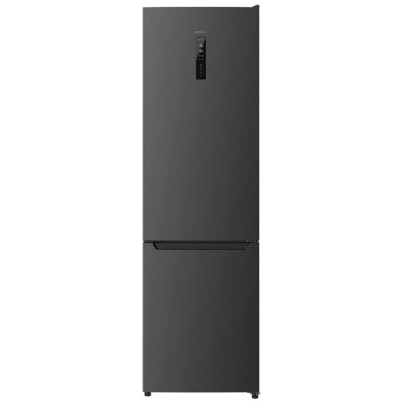 foto del prodotto cecotec bolero coolmarket combi frigorifero 2 porte combi 322 dark d. 322 l, altezza 185 e 60 cm de larghezza, basso consumo energetico, motore
