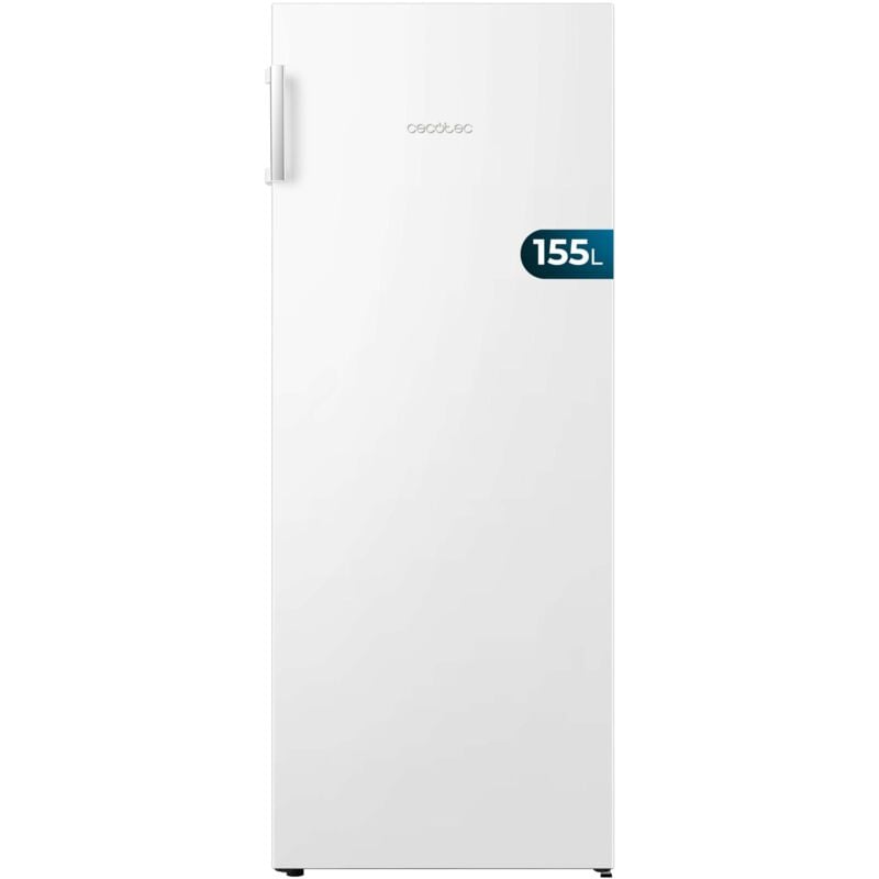 foto del prodotto cecotec congelatore verticale de 155 litri bolero coolmarket uf 155 bianco e. basso consumo energetico, totale assenza di gelo, porta reversibile e
