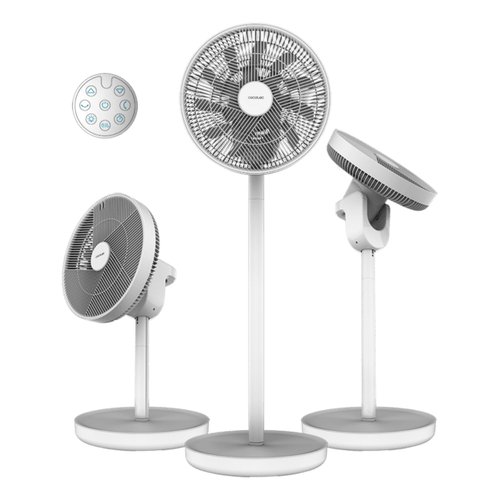 foto del prodotto cecotec energy silence 2600 ventilatore batteria 33cm display telecomando
