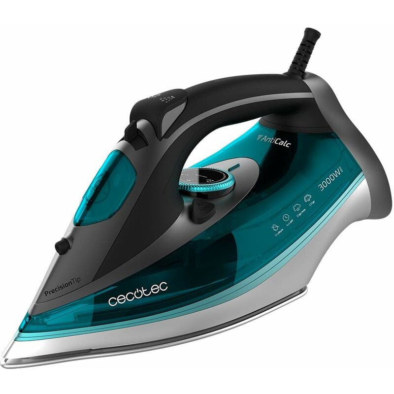 immagine 0 del prodotto cecotec ferro da stiro ultrapotente horizontal iron fast furious 5040 absolute, 3000 w. base turbo slide. modalit eco. sistema di sicurezza auto
