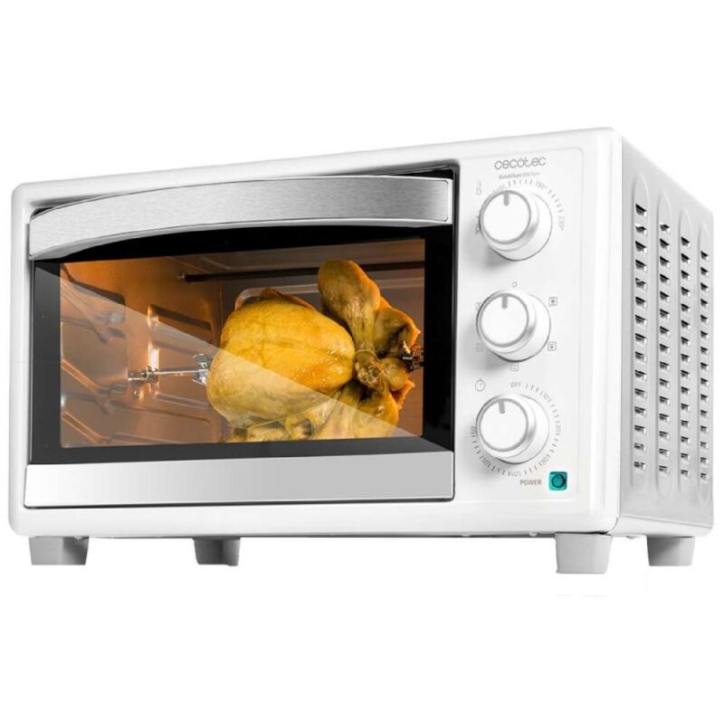 foto del prodotto cecotec forno a convezione da 30 litri di capacit con 5 modalit , luce interna e girarrosto.