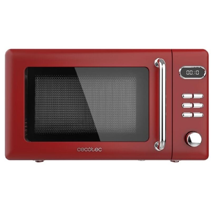 foto del prodotto cecotec forno a microonde retr proclean 5110 retro red