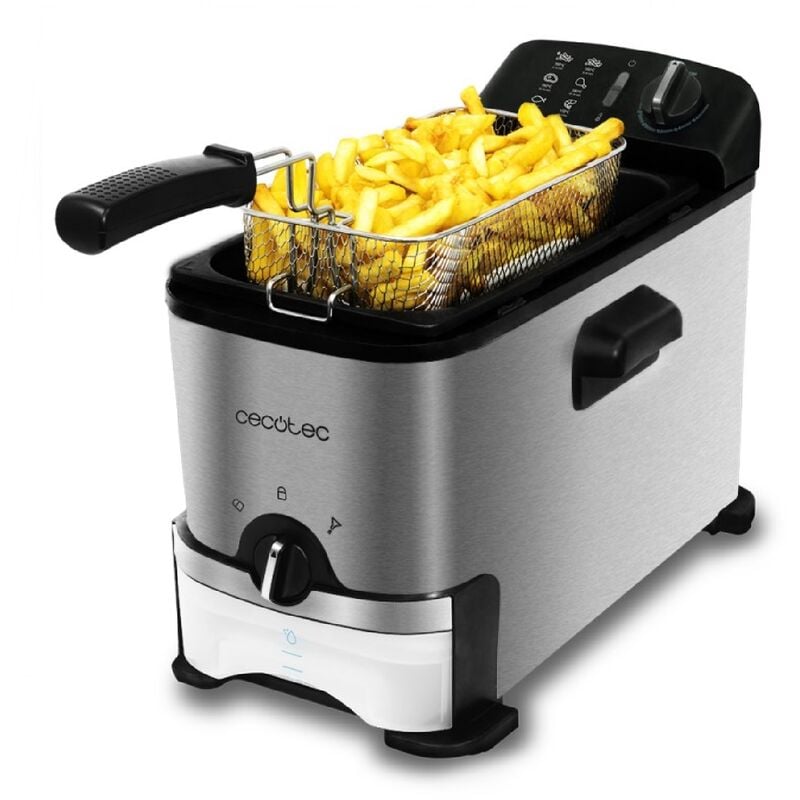 foto del prodotto cecotec friggitrice d olio cleanfry infinity 3000 profilter