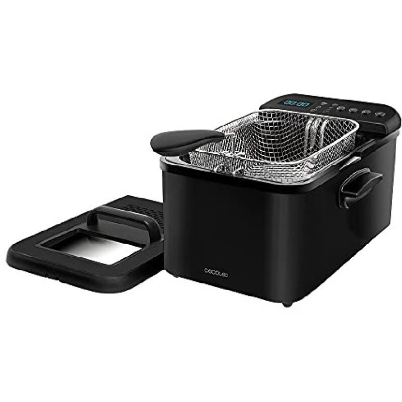 foto del prodotto cecotec friggitrice d olio cleanfry luxury 4000 black