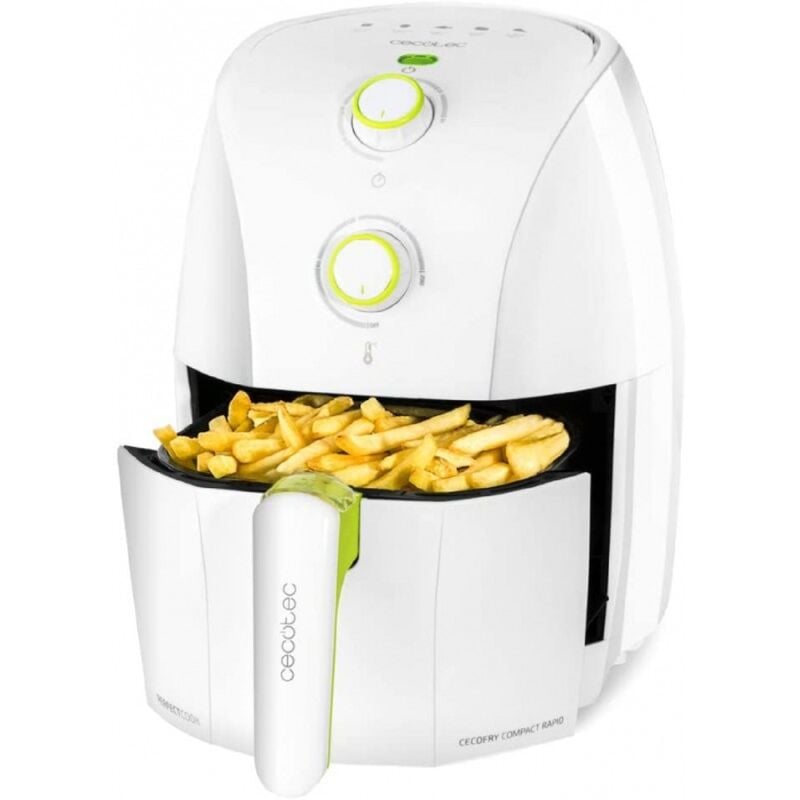 foto del prodotto cecotec friggitrice senza olio cecofry compact rapid white
