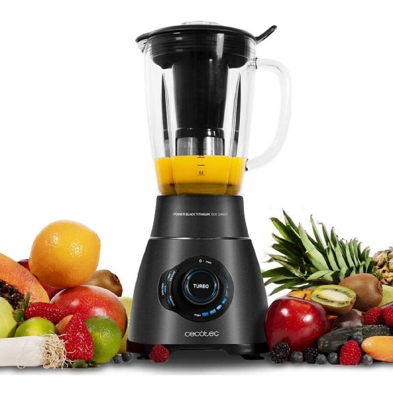 foto del prodotto cecotec frullatore a caraffa power black titanium 1800 smart
