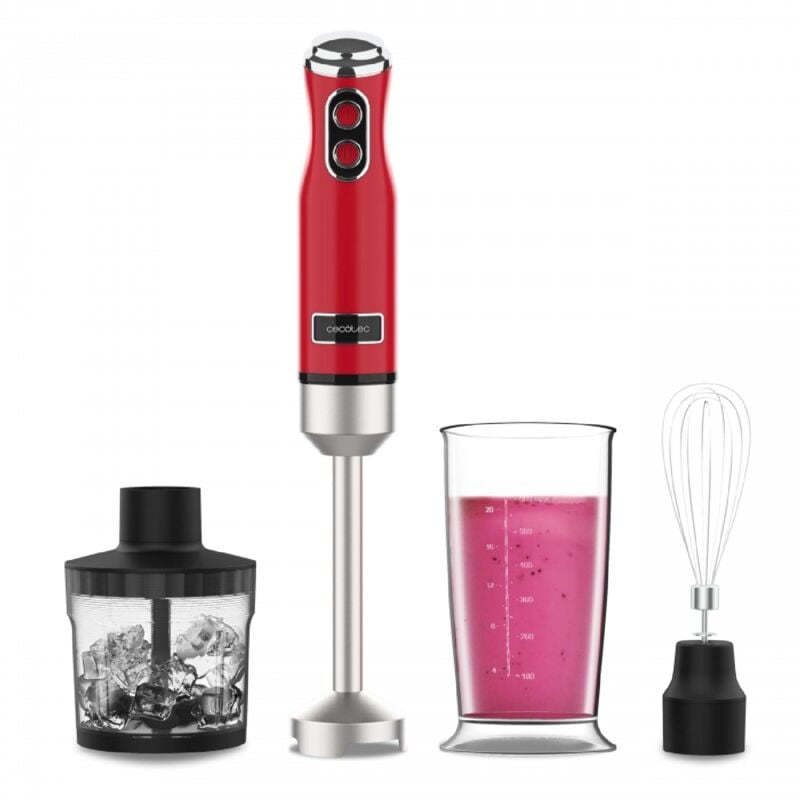 foto del prodotto cecotec frullatore a mano power retrored 1200max cream crush