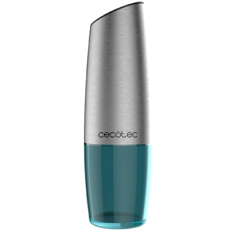 foto del prodotto cecotec macinapepe elettrico instantmill gravity. corpo in acciaio inox con funzione gravity, macinino in ceramica, macinatura regolabile, finestre