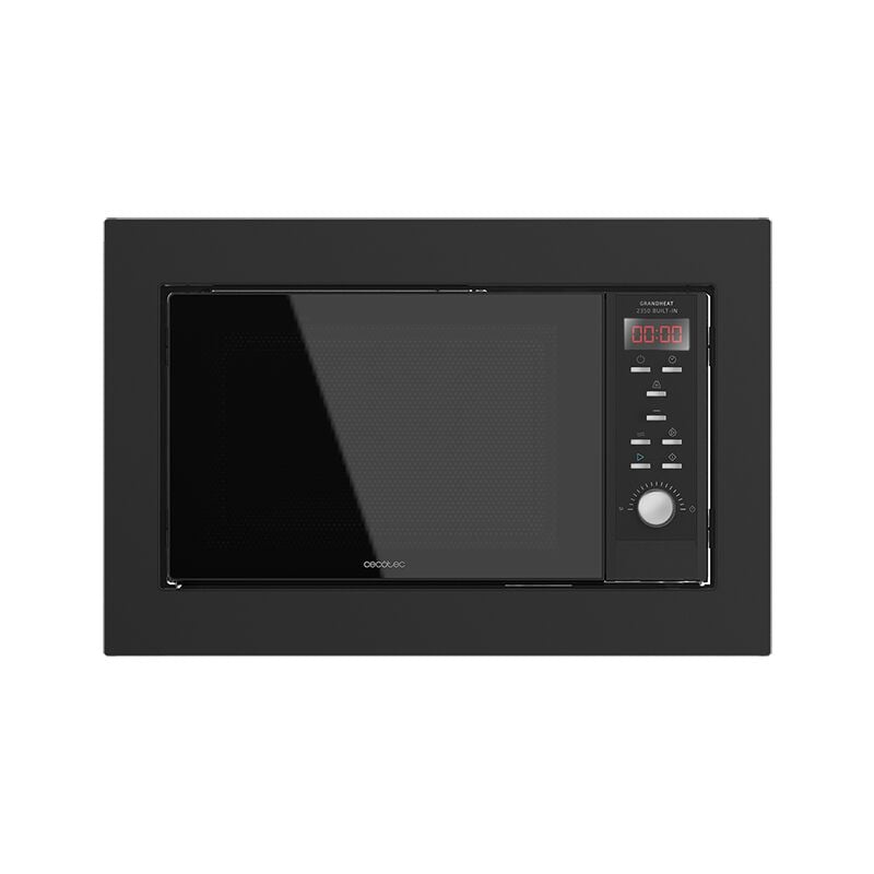 foto del prodotto cecotec microonde da incasso digitale de 23 litri de capacit con grill, 900 w de potenza y 9 funzioni preimpostate.