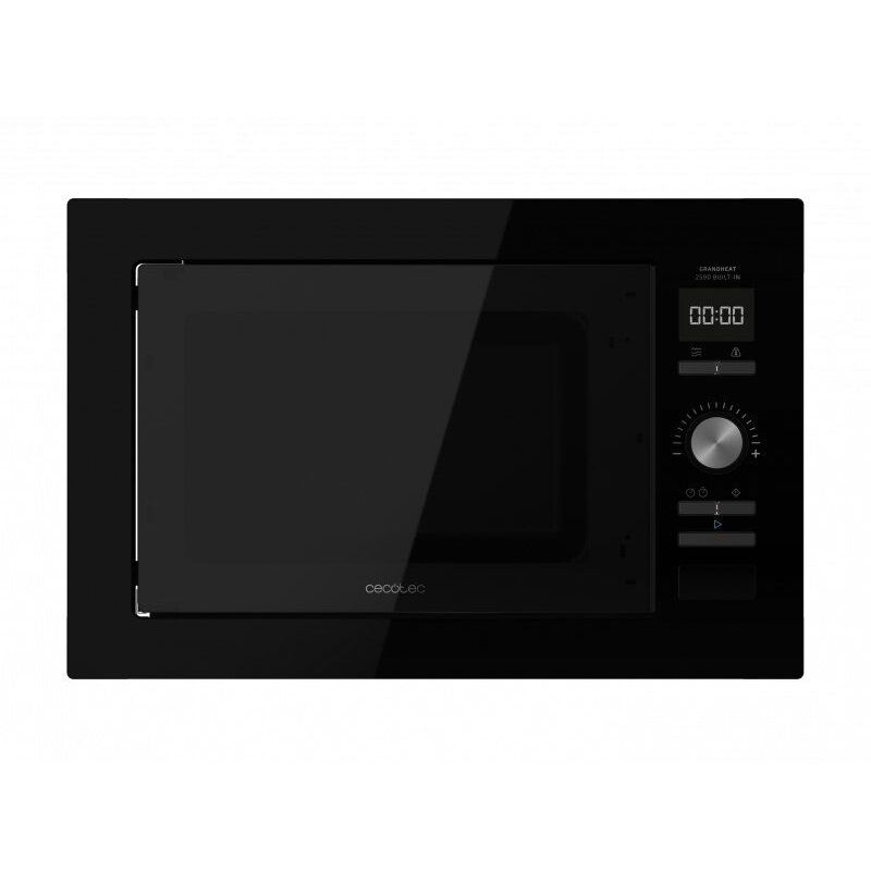 foto del prodotto cecotec microonde da incasso digitale de 25 litri de capacit con grill, 900 w de potenza y 8 funzioni preimpostate.