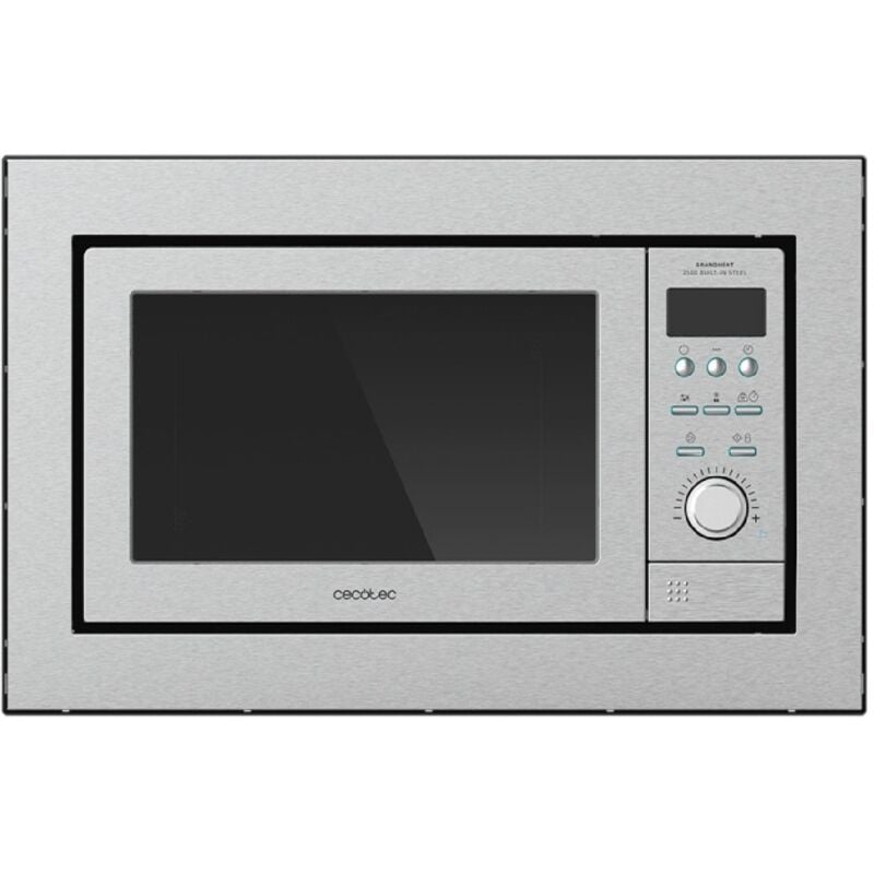foto del prodotto cecotec microonde grandheat 2500 built in steel