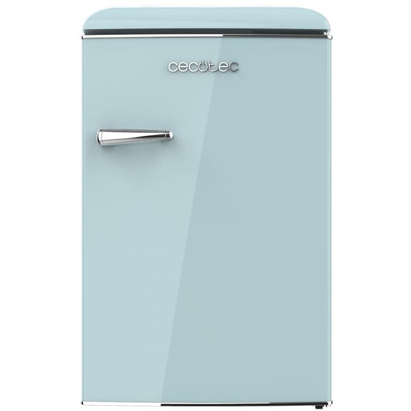 foto del prodotto cecotec mini frigo retr 1 porta 110 l bolero coolmarket tt origine 110 blu e. mini frigo, icebox, light interno, maniglia cromata, vassoi in