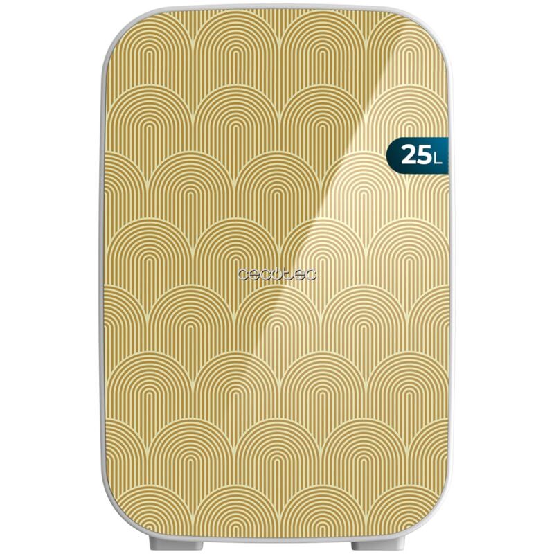 foto del prodotto cecotec minicooling bahamas pat 2 frigorifero da 25l, funzionamento da 12v 220v, compatibile conauto e caravan, funzione di raffreddamento e