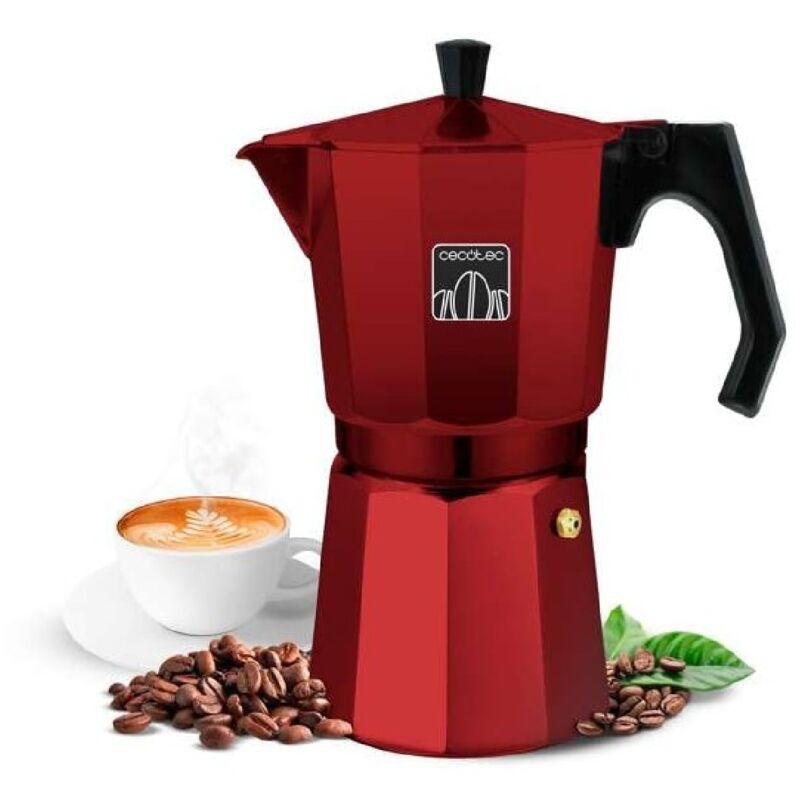 foto del prodotto cecotec moka mokclassic 900 red