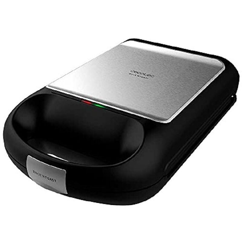 foto del prodotto cecotec piastra per sandwich rock n toast family