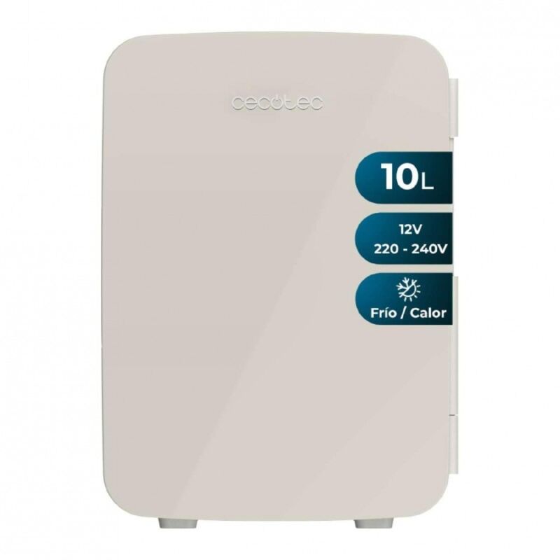 foto del prodotto cecotec piccolo frigorifero mini frigorifero de 10l bolero minicooling 10l bahamas beige. 12v 220v, compatibilecon auto e caravan, da 7 a 65 c,