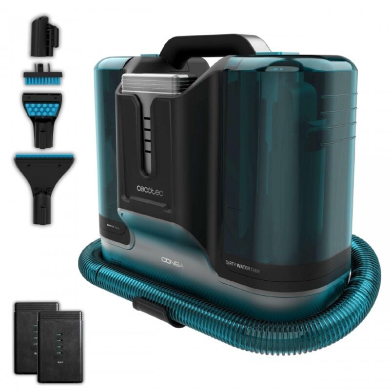 foto del prodotto cecotec pulitore di tappezzeria a batteria conga carpet spot clean infinity
