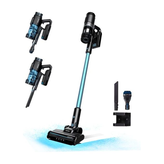 foto del prodotto cecotec scopa ricaricabile conga rockstar 1500 215w batteria 2200mah 25.2v 45 minuti autonomia