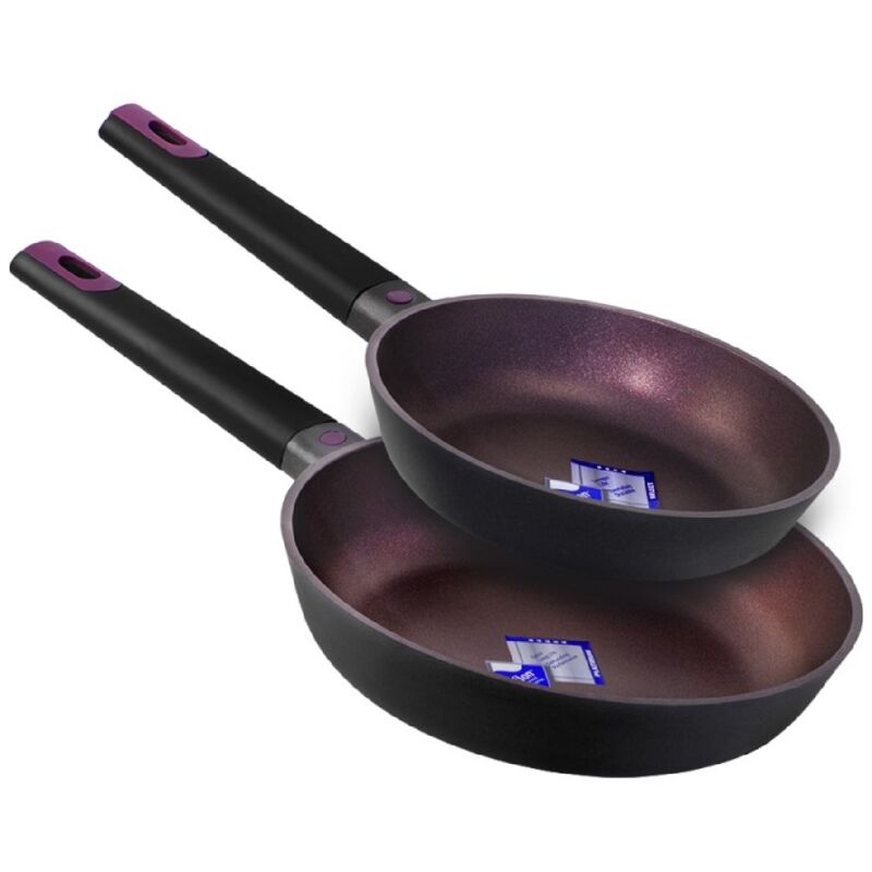 foto del prodotto cecotec - set de padelle de 20-24 cm de alluminio fuso alta qualità, caratteristiche con 6 strati e rivestimento de massima antiaderenza select