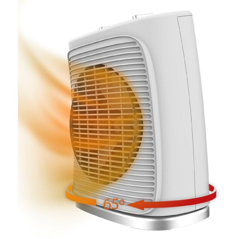 foto del prodotto cecotec termoventilatore da 2000 w con 3 modalit di funzionamento e oscillazione.
