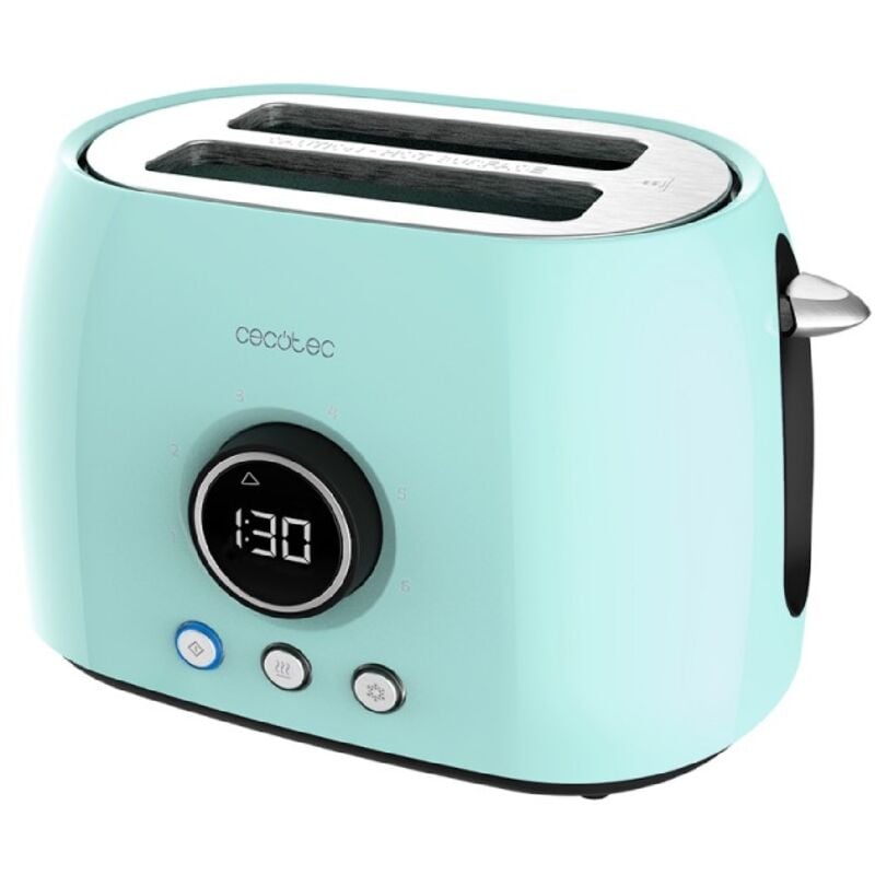 foto del prodotto cecotec tostapane verticale classictoast 8000 blue double