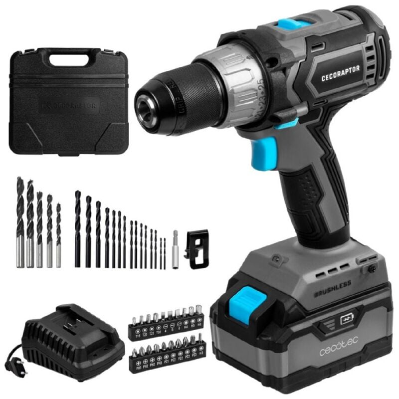 foto del prodotto cecotec trapano brushless cecoraptor perfect drill 4020 brushless ultra