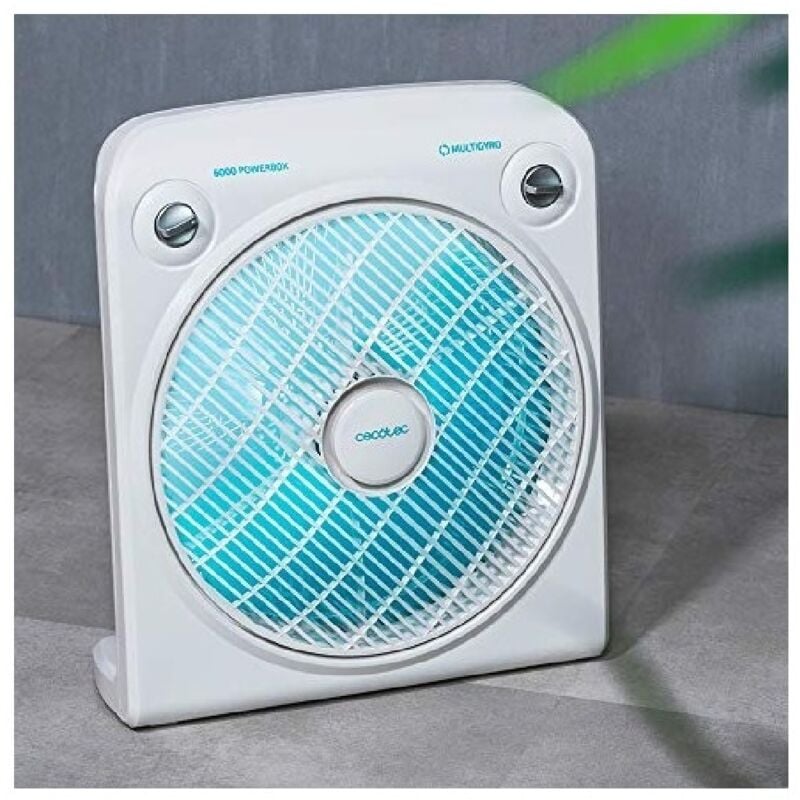 foto del prodotto cecotec ventilatore dede pavimento de 50 w de potenza, con 5 pale, 12 .