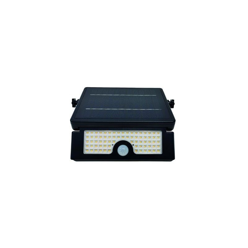 foto del prodotto cela faretto led solare con sensore di movimento e crepuscolare 6w 3000 4000 6000k ip54 nero