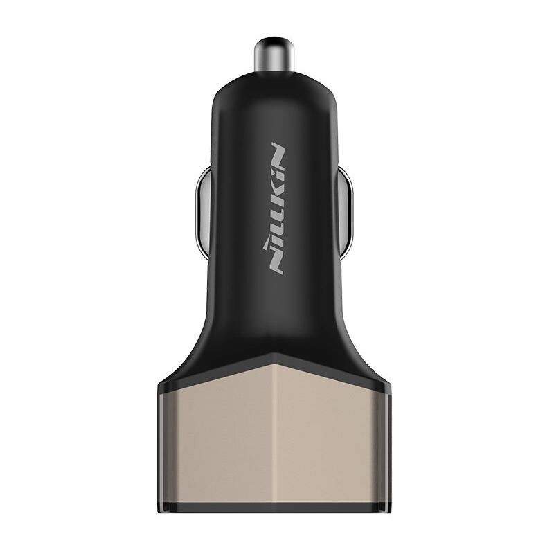 foto del prodotto celerity car charger autoladeger t 2x usb usb c, 32w gold nillkin