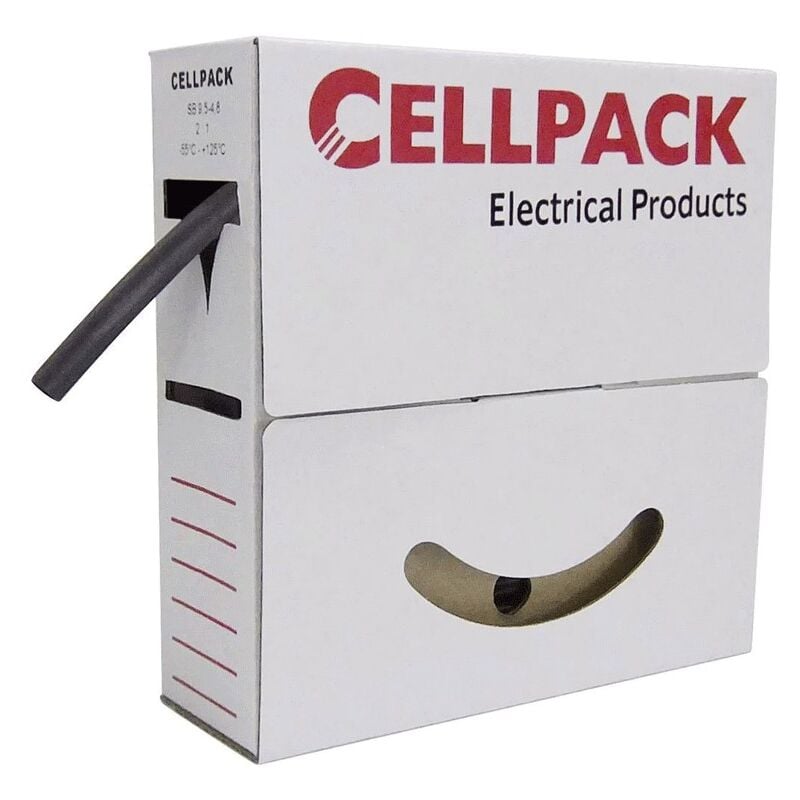 foto del prodotto cellpack guaina termorestringente 3,2 1,6 15 metri nero 127041