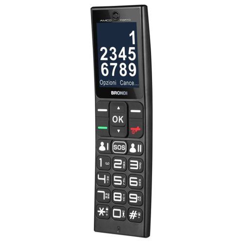 foto del prodotto cellulare brondi amico fidato nero