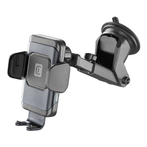 foto del prodotto cellularline hug dual pro wireless smartphones 15w supporto smartphone da auto elettronico con carica wireless