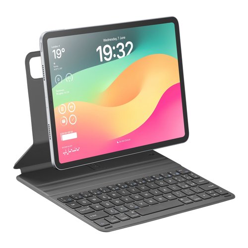 foto del prodotto cellularline keypad case custodia per ipad fino a 11 con tastiera wireless integrata e attacco magnetico