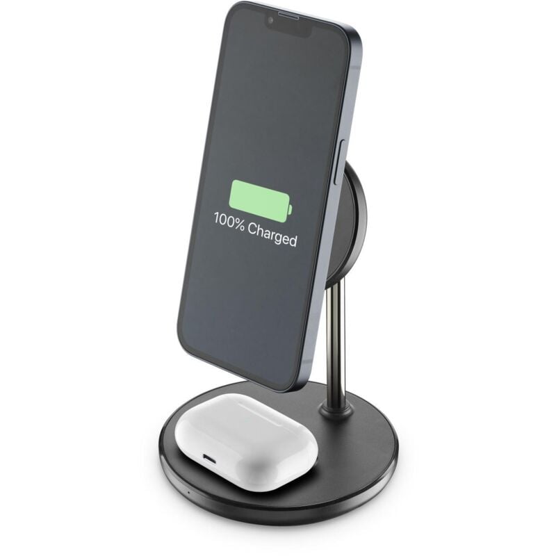 foto del prodotto cellularline mag duo wireless charger