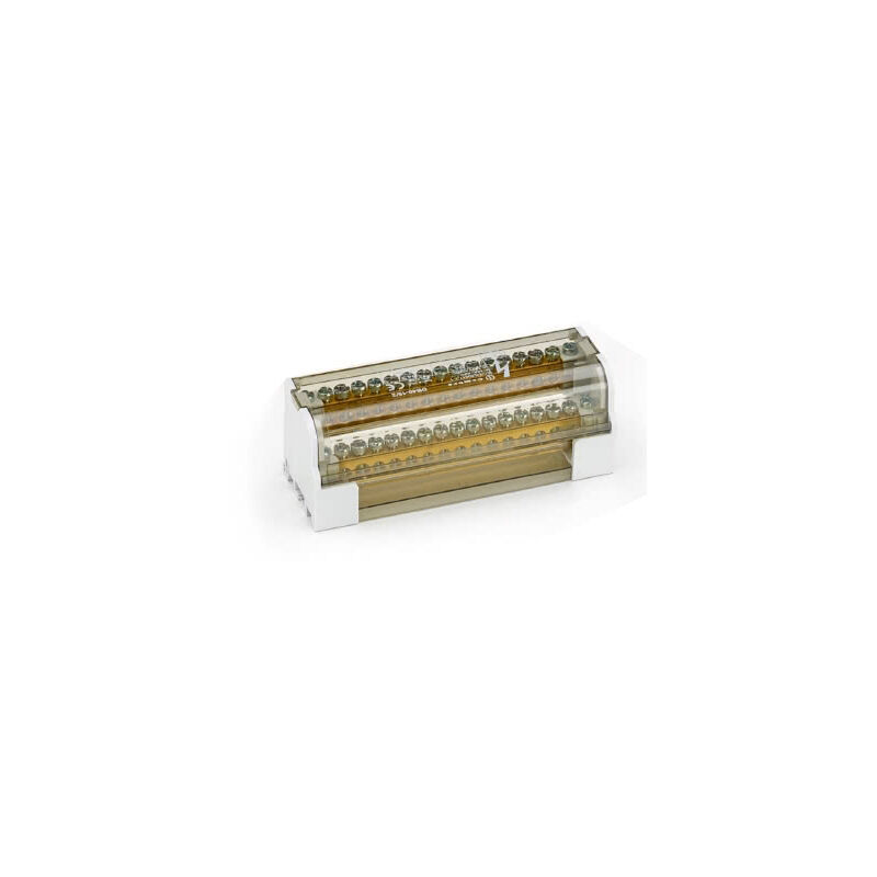 foto del prodotto cembre ripartitore bipolare 125a, 15 vie, sez. 35mm cemdb125 14 2c