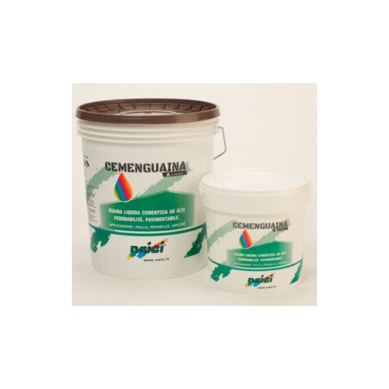 foto del prodotto cemenguaina fibrata guaina liquid .bicomponente grigio scuro 5kg