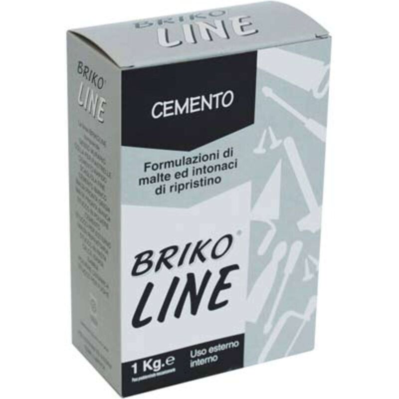 foto del prodotto cemento grigio briko line kg 1 12 pezzi