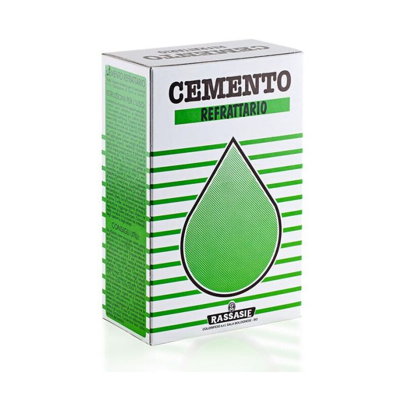 foto del prodotto cemento refrattario resistente alle alte temperature 5 kg
