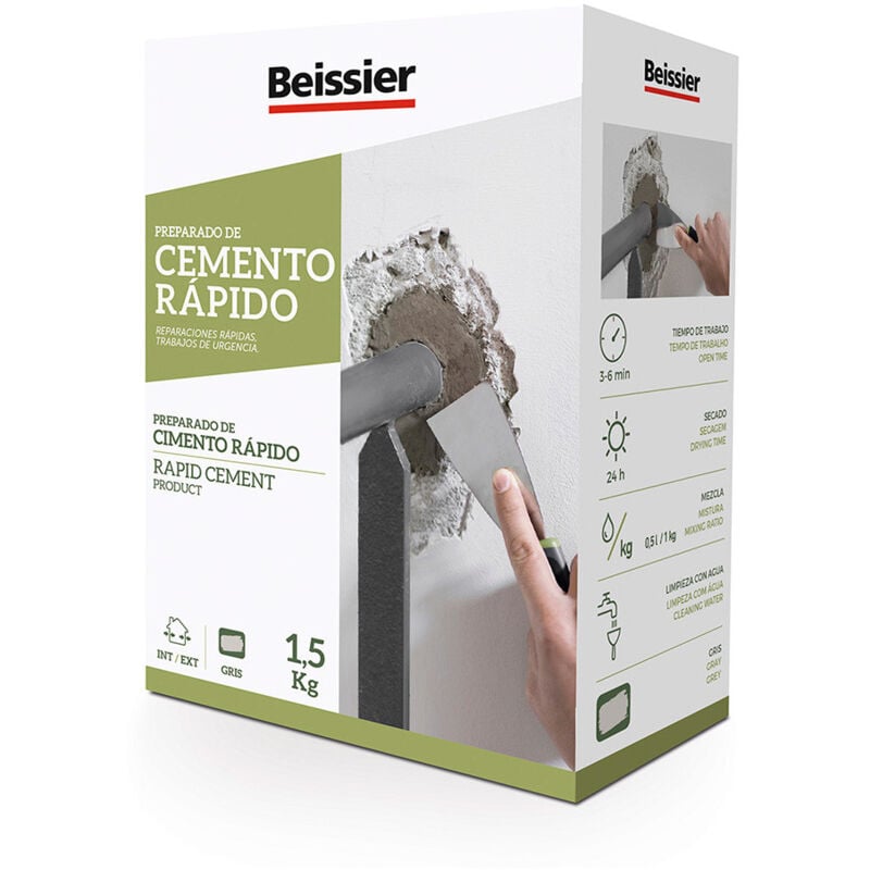 foto del prodotto cemento veloce beissier fralatn 1,5 kg fralatn grigio fralatn riparazioni espresse fralatn interno esterno