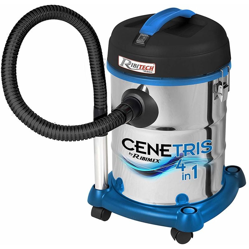 foto del prodotto cenetris aspiracenere 4 in 1 soffiatore aspira cenere polvere acqua 1200w 25 lt