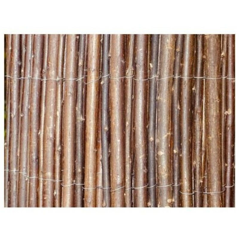 foto del prodotto centrale brico canna vimini marrone premium con oscuramento medio, h.1,5 x l.3 m