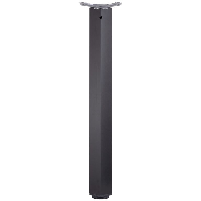 foto del prodotto centrale brico gambe ta001 gamba da tavolo, 820r 60x60mm, nero opaco