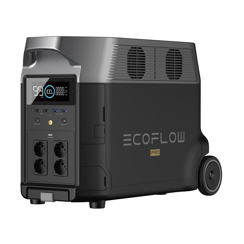 foto del prodotto centrale elettrica portatile delta pro, espandibile generatore solare, 3,6kwh 25kwh, enorme uscit ca da 3600w, batteria domestica portatile per